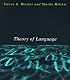Theory of Language (Bradford Books)