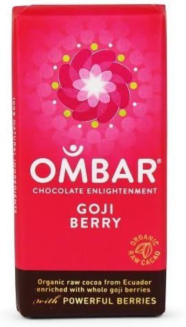 Ombar Superfood Chocolate with Goji Berries 38g by Ombar UK