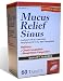 60 Tabs Mucus Thinner with Nasal Decongestant - 400 mg Guaifenesin and 10 mg Phenylephrine HCI - Mucus and Sinus Relief