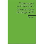 Der Steppenwolf. Erl?uterungen und Dokumente. (Lernmaterialien) book cover