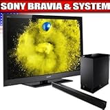 Sony BRAVIA EX 500 Series 55-Inch LCD TV, Black + Sony Virtual 5.1 Channel  ....