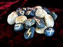 River Stone Power of the Earth Set of Rune Stones