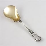 Baronial, Old by Gorham, Sterling Sugar Spoon, Gilt Bowl