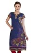 Meena Bindra Side Placement Print Long-Kurta