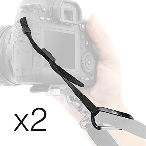 Adjustable camera strap safety tether with quick releas…