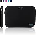 Kamor&reg; 15 15.6 16 inch Water-resistant Neoprene Laptop Sleeve Case Bag/ Notebook Computer Case / Briefcase Carrying Bag / Ultrabook Laptop Tablet Bag Case / Pouch Cover / Skin Cover with 5.5mm thickness for for Acer / Asus / Dell / Fujitsu / Lenovo / HP / Samsung / Sony / Toshiba, suitable for Acer Aspire E5-571P-59QA/Acer Aspire E 15 ES1-512-C88M / ASUS X551MA/ ASUS ROG/ Fujitsu LIFEBOOK A512 NG / Lenovo Thinkpad E545 / HP Pavilion 15-r030wm/RV510/ Sony / Toshiba Satellite C55-A5105 (Black)