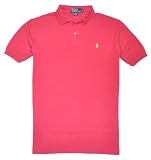 Polo Ralph Lauren Men Classic Fit Pony Logo T-shirt (XX-Large, Ambrose red)