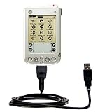 Classic Straight USB Cable for the PalmOne i705 with Power Hot Sync and Charge capabilities - Gomadic Brand w/ TipExchange Technology