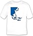 T-shirt with Southeast, continent, Asia