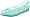 crocs Women's Adrina Flat,Aqua/Celery,4 M US