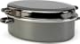 Chantal Enamel-On-Steel 11-Quart Roaster/Broiler, Onyx
