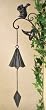 Cast Iron Squirrel Wall Mounted Bracket and Bell (Wall D&eacute;cor)