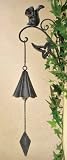 Cast Iron Squirrel Wall Mounted Bracket and Bell (Wall D&eacute;cor)