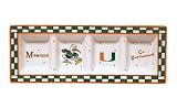 Memory Company Miami Florida Hurricanes Gameday Relish Tray