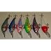 6 Set L6I Injured Shad Custom Lures - Plugs Crankbaits Bass Fishing Set L5i