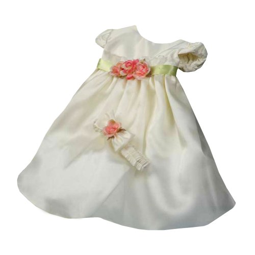 KID Collection Baby-Girls Angelic Flower Princess Dress with Headband