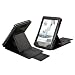 TeckNet&Acirc;&reg; NEW Kindle Genuine Leather Multi-Angle Folio Case/Cover With Extra Strong Adjustable Stand For for NEW Amazon Kindle 4 / 6 inch / 2011 generation - Black