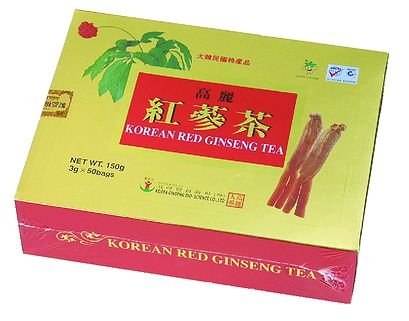 高麗紅蔘茶 50包 (高麗人参使用)