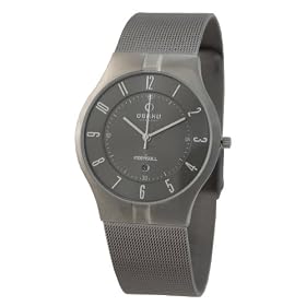 Obaku By Ingersoll Gents Stainless Steel Bracelet Watch