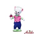6" Winter Whimsy Boy Mouse By Annalee