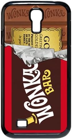 PanBox Funny Pessonalized Willy Wonka GOLDEN Ticket Chocolate Bar Style Phone Case for Samsung Galaxy s4 S IV i9500 Best Hard Plastic Samsung Cover