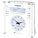 As Shown Sangean AM/FM Digital & Analog Atomic Clock Radio & Aux In