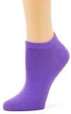 K. Bell Socks Womens Solid Color No Show 6-Pack