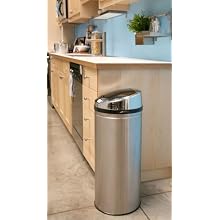 iTouchless 42 Liter Automatic Stainless Steel Touchless Trash Can NX