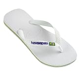 Havaianas Brasil Logo White Womens Flip Flops