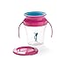 Wow Cup Baby - Innovative 360 Spill Free Drinking Cup - BPA Free (Pink)