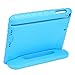 iPad Mini Case, TabPow [Kids Case] - [Shockproof][Drop Protection][Heavy Duty] Kids Children EVA Case Cover with Carrying Handle Stand For Apple iPad Mini 1/2/3 (Retina Display) (Blue)