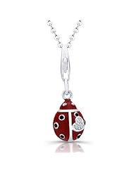 925 Sterling Silver Ladybug Necklace