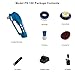 Metapo Power Scrubber PS100 with 2100 Super High Capacity Battery, 3 Brushes and 1 Scouring Pad for Cleaning Bathroom, Shower, and Kitchen