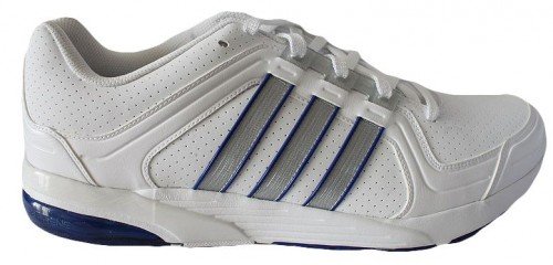 Adidas Aztec 1.1 Laufschuhe Sneaker weiß/blau/grau, Größe:46