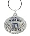 Pewter MLB Team Design Key Ring - Detroit Tigers