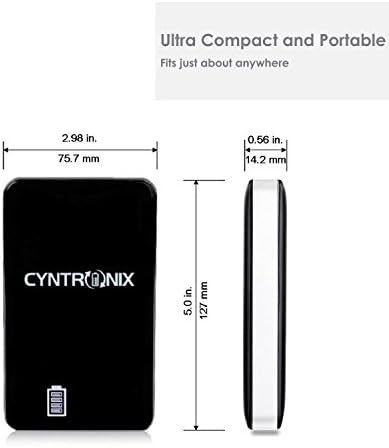 9000mAh Portable Charger, Power Bank for iPhone 6 Plus 5S 5C 5 4S, Samsung Galaxy S6 S5 S4 Note Tab,iPad Air 2 Mini 3, Nexus, HTC, Motorola, Nokia, PS Vita, Gopro, Tablets and More-(Black)