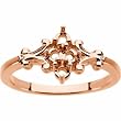14K Rose Gold Mother's Ring - 4 Gemstone -- YOU CHOOSE THE COLORS!