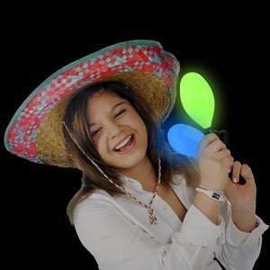 LED Maraca Supreme - Multicolor 7 Inch