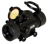 Aim Sports 1X30 Dual III. Sight with 4 Different Reticles and Flip-Up Lens