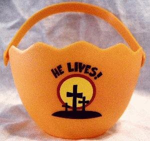 He Lives Mini Easter Egg Baskets