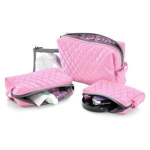 Quilted Cosmetic Bags