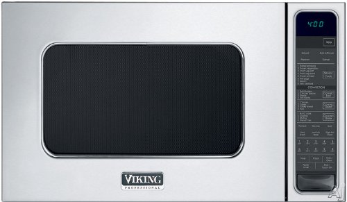 Viking Professional VMOC206SS 1.5 cu. ft. Countertop Microwave Oven with 4 Convection Settings, Instant Sensor Settings, Add-A-Minute and Interior Light: Stainless Steel