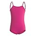MAGIC TOWN Girls' Classic Camisole Leotard With Adjustable Straps