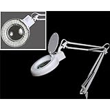 SE 5x White Magnifier with 90 LED Reading Lamp