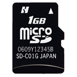 ハギワラシスコム MicroSDカード 1GB HNT-MR1GT
