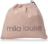 Mila Louise Pochette Etoile Cuir, Trousse de maquillage - Marron