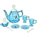 Disney Frozen Tea Set for Girls - 10Piece Tea Party Set - Pretend Tea Time Play Kitchen Toy - Ages 3+