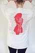 White Long Sleeve Tour Tee