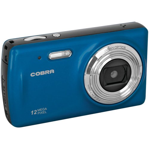 Cobra Digital Cobra 12.0 Megapixel Digital Camera - Blue DCA1250-BLUE