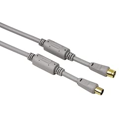 Hama Antennen-Kabel Koax-Stecker - Koax-Kupplung 3 m 100 dB silber